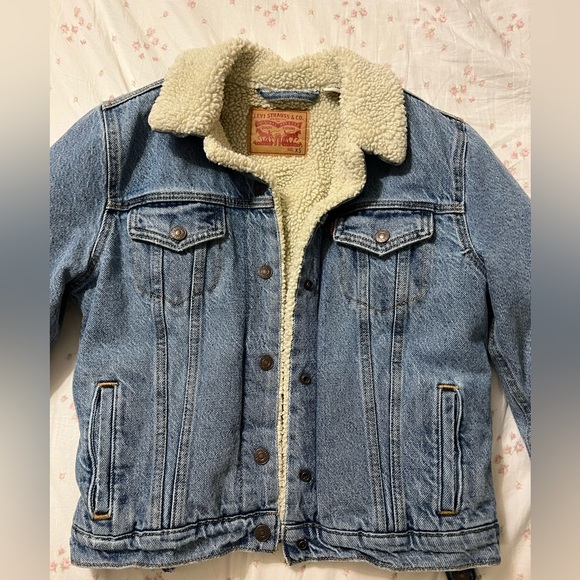 Levi Original Sherpa Trucker Jacket - Picture 4 of 6